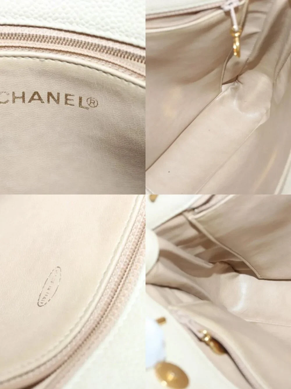 CHANEL brand	chanel color	beige